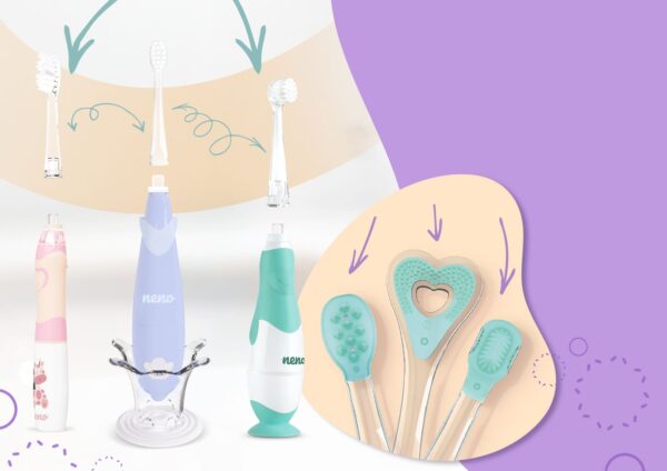 Neno_tutti_mint_v20230707_08 Neno Tutti – Električna četkica za zube za djecu (3-6 god.) Mint - Image 10