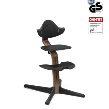 Stokke® Nomi Dječija stolica hranilica – Walnut Black