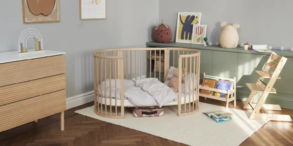 Stokke Sleepi Prekrivač (čaršaf) za krevet – Bed Fitted Sheet White V3 OCS - Image 3