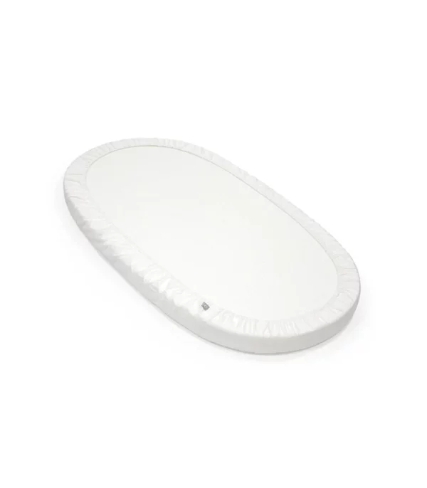 Stokke Sleepi Prekrivač (čaršaf) za krevet – Bed Fitted Sheet White V3 OCS - Image 4