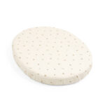 Stokke Sleepi™ Mini Prekrivač (čaršaf) – Mini Fitted Sheet Flower Ecru V3 OCS