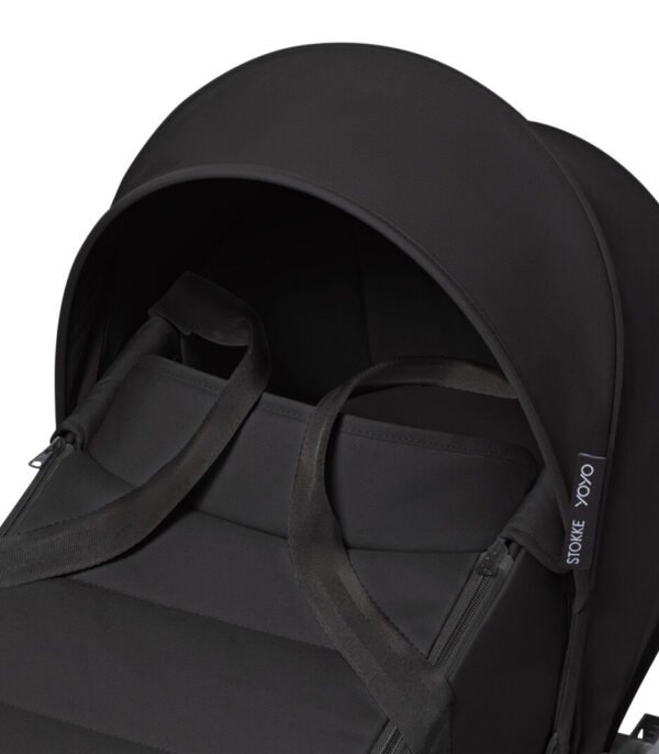 YOYO3_NewbornShell_Black_Close-up_A31 Stokke YOYO³ košara newborn shell – Black - Image 10
