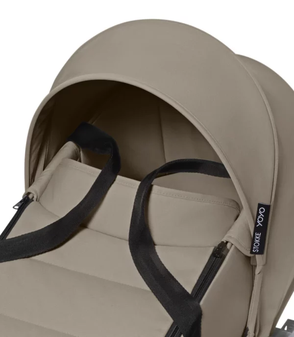 Stokke YOYO³ košara newborn shell – Taupe - Image 10