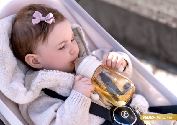Neno Anti-colic, 3u1 smart Mio Flašica za Bebe BPA Free 300ml - Brown - Image 6