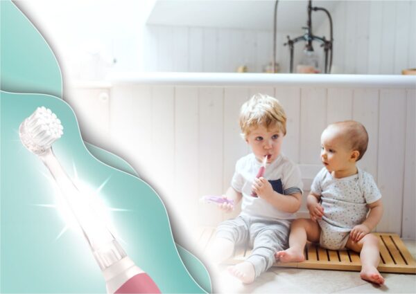 neno_denti_pink_ap-06 Neno Denti – Električna četkica za zube za bebe (3–36m) Pink - Image 7