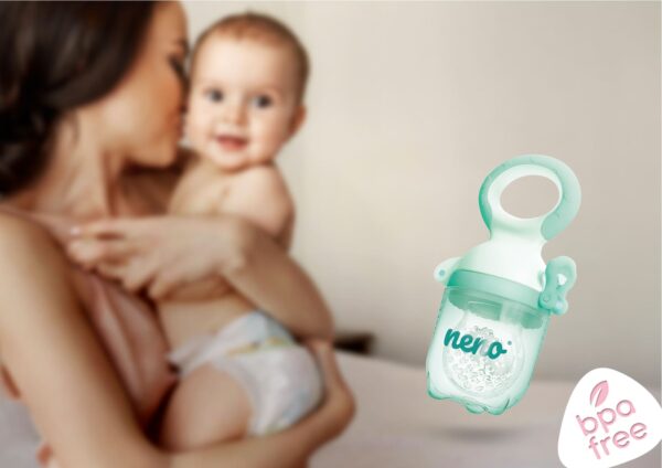 Neno Frutta – Silikonska cucla za voće i kašice s poklopcem - Image 4