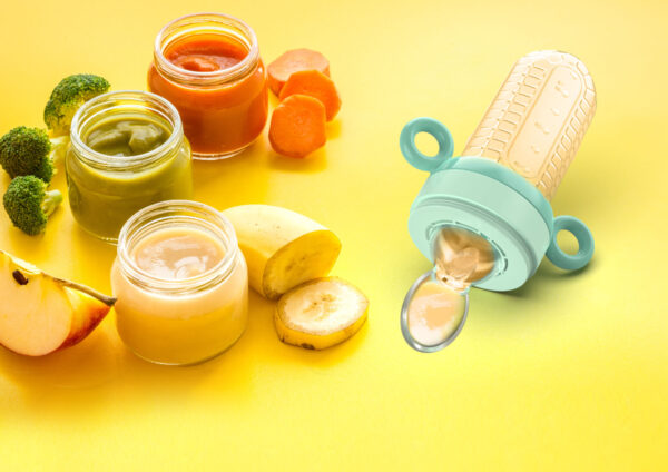 Neno Gusto – 2u1 Silikonska kašikica i cucla za voće i kašice - Image 8