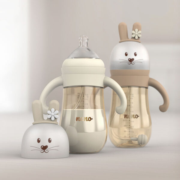 Neno Anti-colic, 3u1 smart Mio Flašica za Bebe BPA Free 300ml - Brown - Image 20