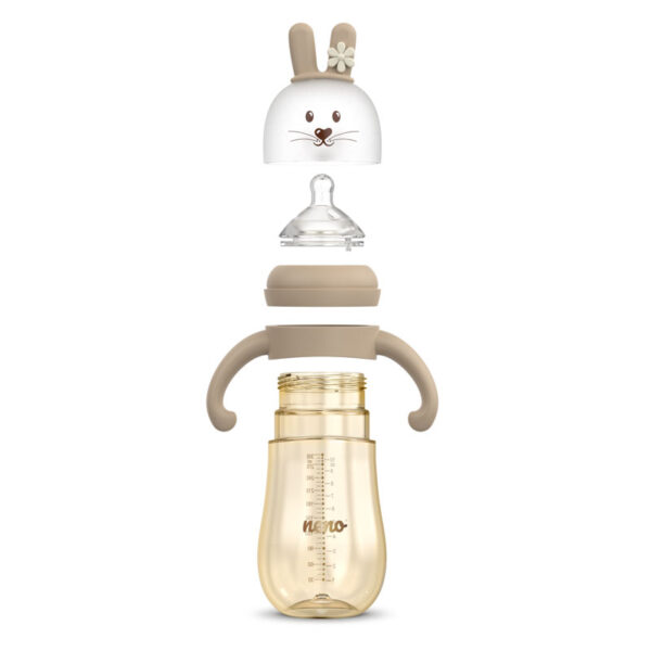 Neno Anti-colic, 3u1 smart Mio Flašica za Bebe BPA Free 300ml - Brown - Image 16