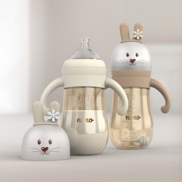 Neno Anti-colic, 3u1 smart Mio Flašica za Bebe BPA Free 300ml - Cream - Image 20