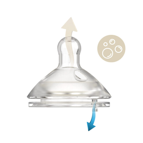 Neno Anti-colic, 3u1 smart Mio Flašica za Bebe BPA Free 300ml - Cream - Image 11