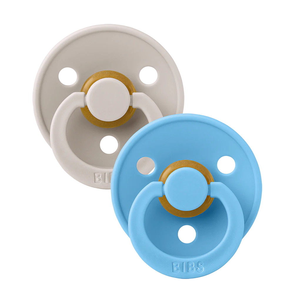 110462_5713795269617_BIBS_Colour_2pack_rnd_LTX_S1_Mushroom_Breeze_1_1000x1000_c07e49f3-74d7-4dac-bdea-e2509cdb87e3 BIBS cucle Mashroom & Breeze - 2kom (6-18m) - Image 1