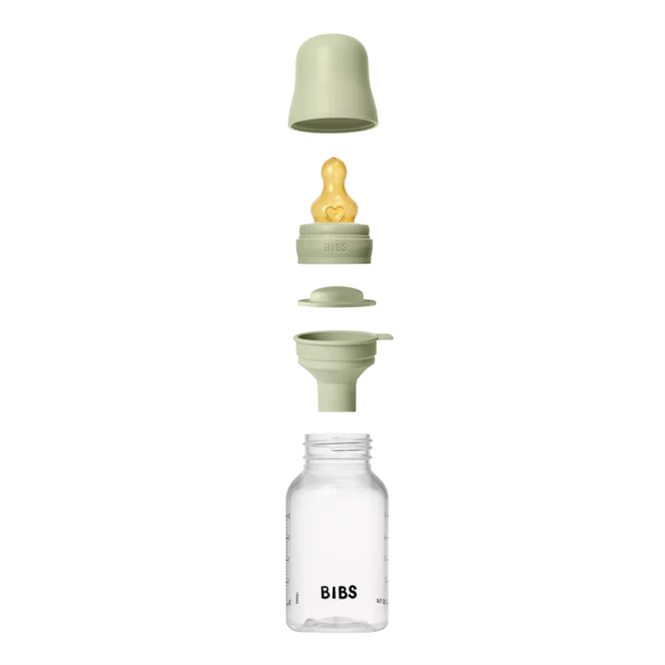 BIBS flašica Round latex 150ml Sage - Image 3