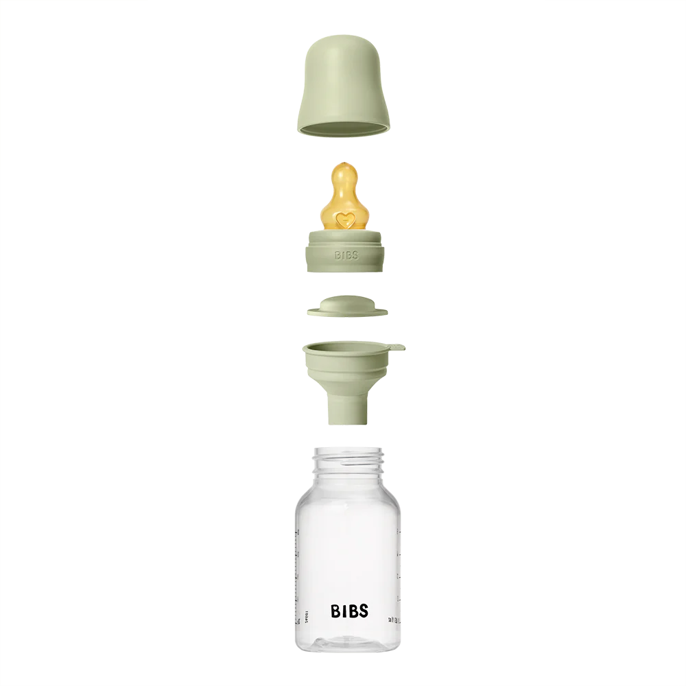 BIBS flašica Round latex 150ml Sage - Image 3