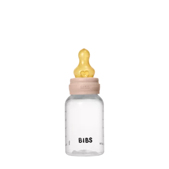 BIBS flašica Round latex 150ml Blush