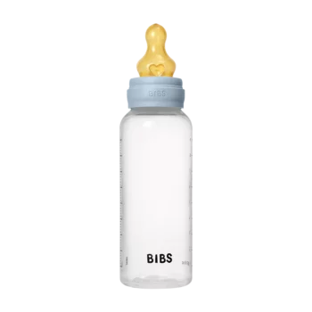 BIBS flašica Round latex 270ml Baby Blue