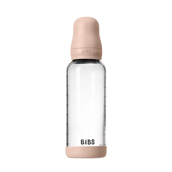 BIBS Staklena flašica set 240 ml Blush - Image 2