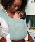 Ergobaby Embrace Soft Air Mesh nosiljka Sage - Image 3