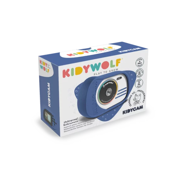 KIDYCAM-BU-06 Kidywolf KIDYCAM Vodootporni dječiji fotoaparat - Blue - Image 6