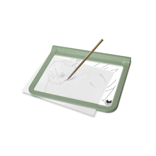 KIDYDRAW-PRO-GR-01 Kidywolf KIDYDRAW PRO Svjetleća tabla za crtanje i pisanje - Green - Image 2