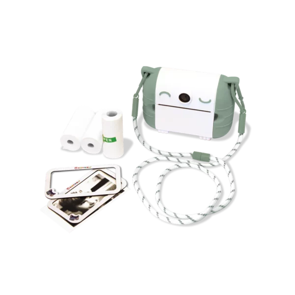 Kidywolf KIDYPRINT Dječiji instant fotoaparat s termo printerom (8MP) - Green - Image 4