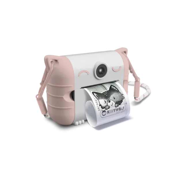 Kidywolf KIDYPRINT Dječiji instant fotoaparat s termo printerom (8MP) - Pink - Image 10