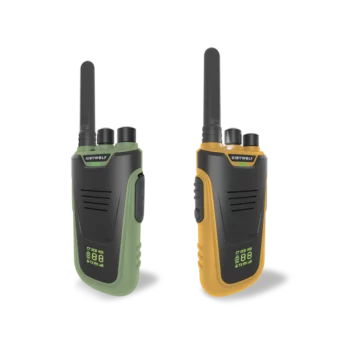 Kidywolf KIDYTALK Walkie-talkie za djecu (6 km domet) - Green Orange