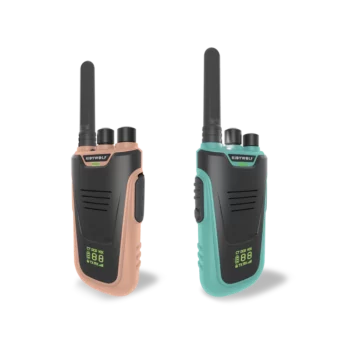 Kidywolf KIDYTALK Walkie-talkie za djecu (6 km domet) - Nude Cyan