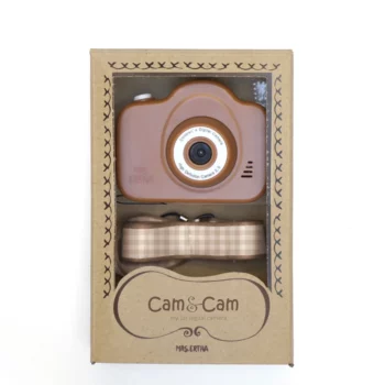 Mrs Ertha Cam Cam v25 - Moj Prvi Fotoaparat - Soft Squares Rusted