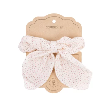 Mrs Ertha Scrunchies ukrasna gumica sa mašnom – Unique Dots