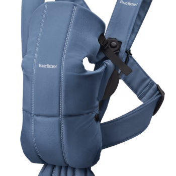 BabyBjörn Nosiljka za bebe Mini - Indigo Blue, Woven