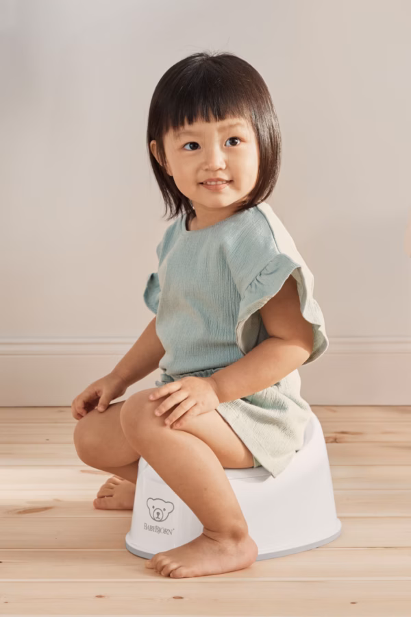 051221_02 BabyBjörn tuta Smart Potty, White/Gray - Image 2