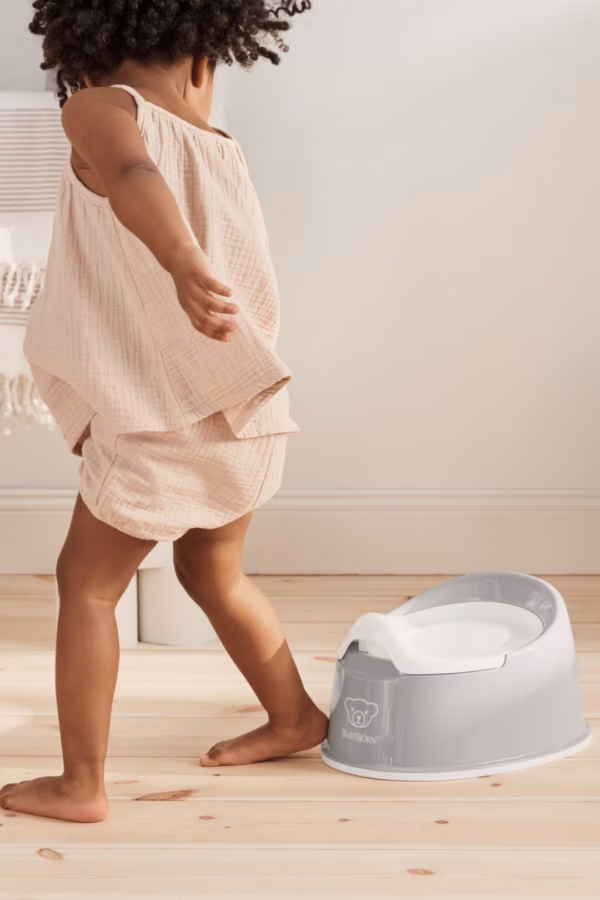 051225_04 BabyBjörn tuta Smart Potty, Gray/White - Image 4