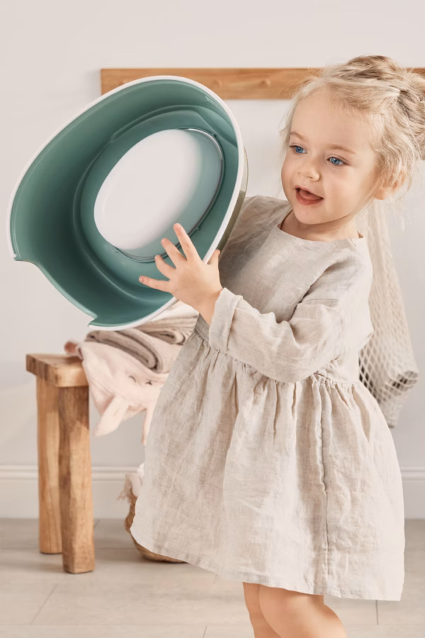 051268_04 BabyBjörn tuta Smart Potty, DeepGreen/White - Image 4