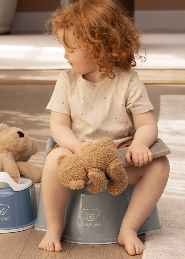 BabyBjörn tuta Potty Chair, Grey/White - Image 2