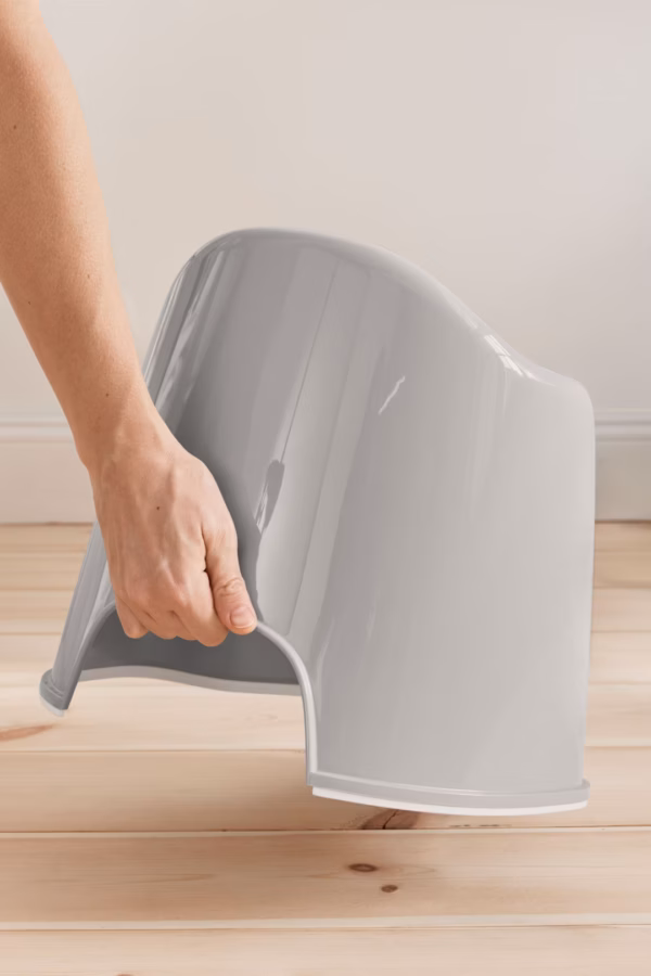 BabyBjörn tuta Potty Chair, Grey/White - Image 9