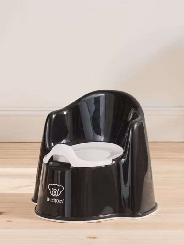055256_05 BabyBjörn tuta Potty Chair, Black/White - Image 5