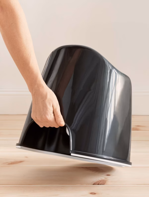 055256_07 BabyBjörn tuta Potty Chair, Black/White - Image 7