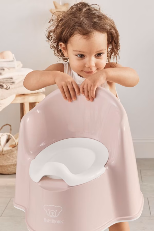 055264_05 BabyBjörn tuta Potty Chair, PowderPink/White - Image 5