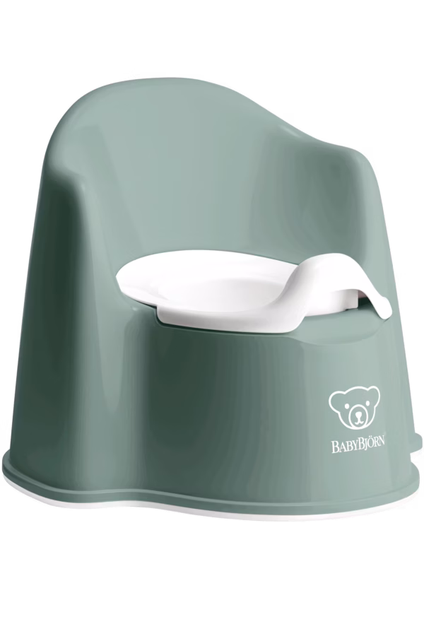 BabyBjörn tuta Potty Chair, DeepGreen/White - Image 1