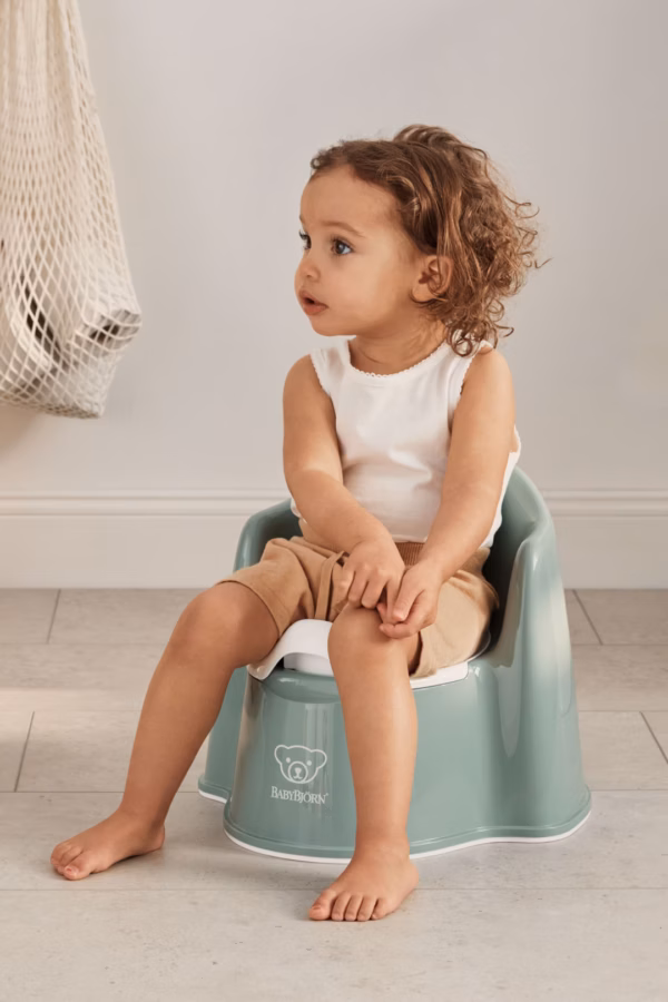BabyBjörn tuta Potty Chair, DeepGreen/White - Image 3