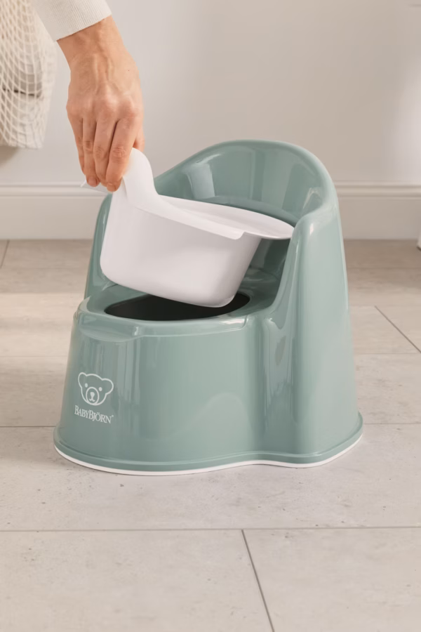 BabyBjörn tuta Potty Chair, DeepGreen/White - Image 8