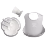 BabyBjörn Set za hranjenje (Dinner Set, 5 kom) - Grey