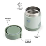 Done by Deer Termo posuda za hranu Playground Green (300ml) - Image 4