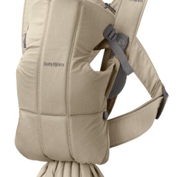 BabyBjörn Nosiljka za bebe Mini - Beige, Woven