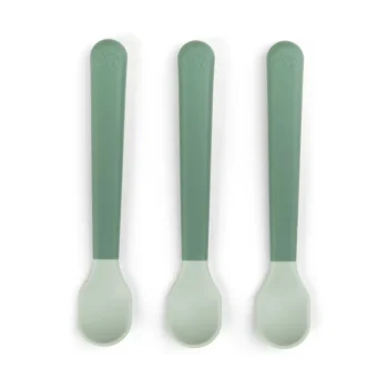 Done by Deer Set kašikice (3 kom) – Foodie easy-grip, Green