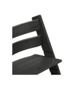 Stokke Tripp Trapp Hranilica Stolica + Ogradica Baby Set - Oak Black/Black - Image 4