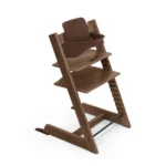 Stokke Tripp Trapp Hranilica Stolica + GRATIS Ogradica Baby Set Warm Brown/Warm Brown