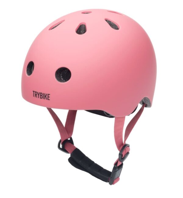 Trybike Kaciga za djecu XS (45-51cm) - Pastel Pink - Image 1