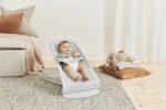 BabyBjörn Ležaljka za bebe Soft - Silver/White, Mash - Image 10